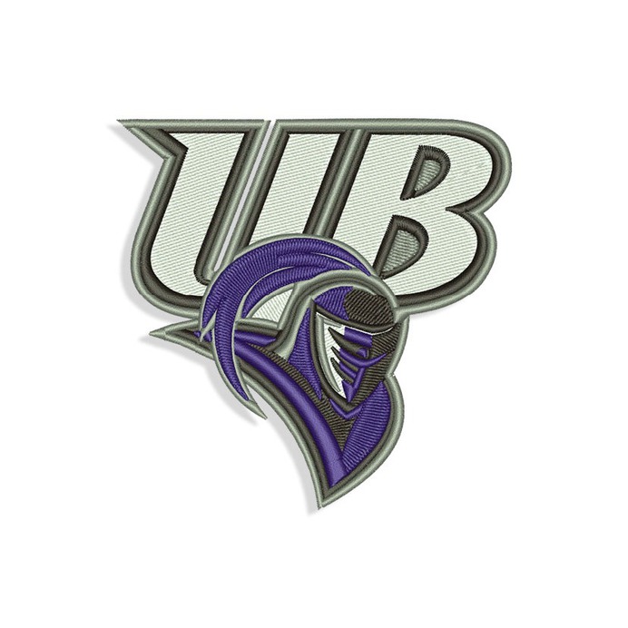 Bridgeport Purple Knights Embroidery design
