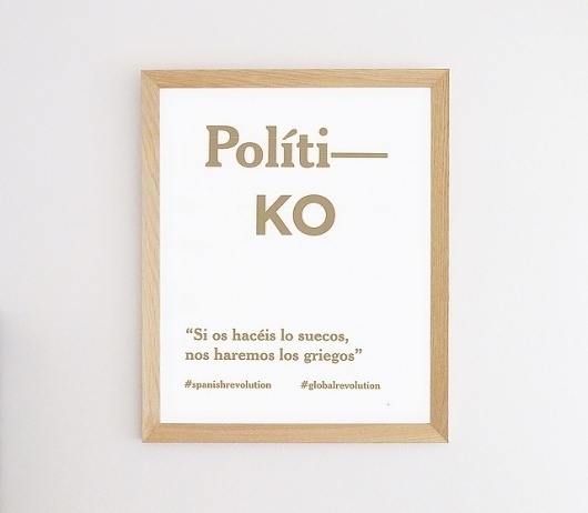 4/8 Políti-KO | Flickr: Intercambio de fotos #48 #ko #polti