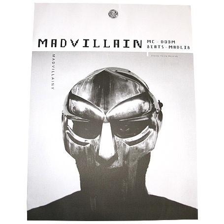 Madvillain | Madvillainy Poster XL | Stones Throw Records #doom #throw #stones #mf #madvillain #madlib