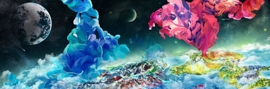 Subspace - KFKS #ocean #islands #kfks #subspace #kaerfkrahs #space #colors #sea #planets #cosmic