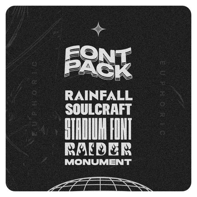 FONT PACK: EIGHT by EUPH0R1C