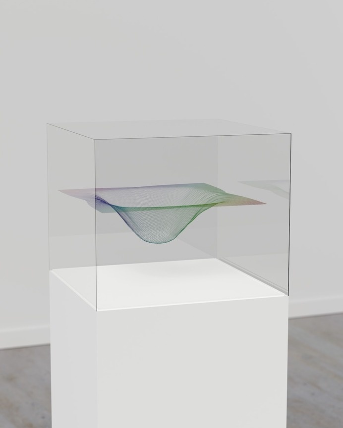 Zachary Norman - Exotic Matter #displacement #sculpture #map