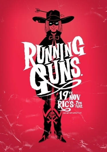 Gig Posters : #type #red #posters #band