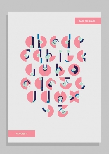 Back to Black on the Behance Network #font #lange #de #black #back #fabian #poster #to #typography