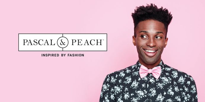 PASCAL & PEACH BRANDING #handlebranding #branding #graphicdesign #logo #fashion #visualidentity #logo #tag #typography #design