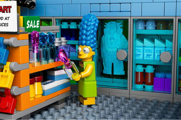 lego-the-simpsons-kwik-e-mart-04 #lego #simpsons #bart #homer #kwik-e-mart #marge #toy