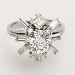 Damenring m. 1 Brill. 2,007 ct