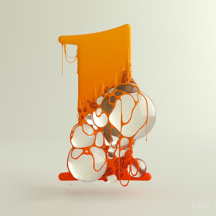 BLUP NUMBERS on Behance