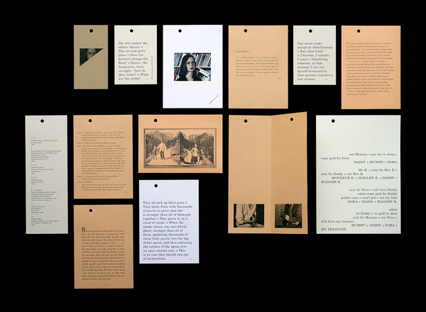Claire Huss: DORA #print #colour #paper #portfolio
