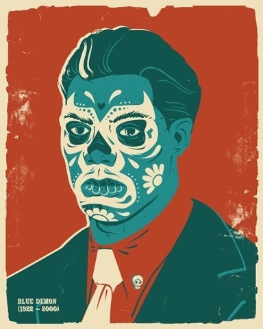 FFFFOUND! | I Love Dust presents Dead Wrestlers Society