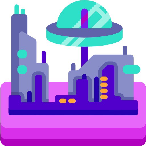See more icon inspiration related to space, spaceship, planet, sci fi, space colony, colony, architecture and city, Science fiction, miscellaneous, landing, transportation, universe, galaxy, city and nature on Flaticon.