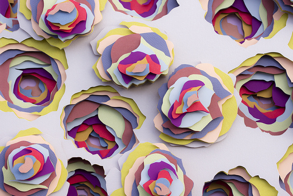 Maud Vantours FR | flora #flower #paper