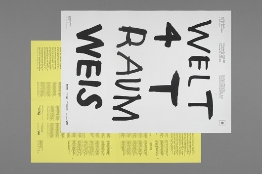 SI Special: Hannes Gloor & Stefan Jandl | September Industry #design #graphic #typography