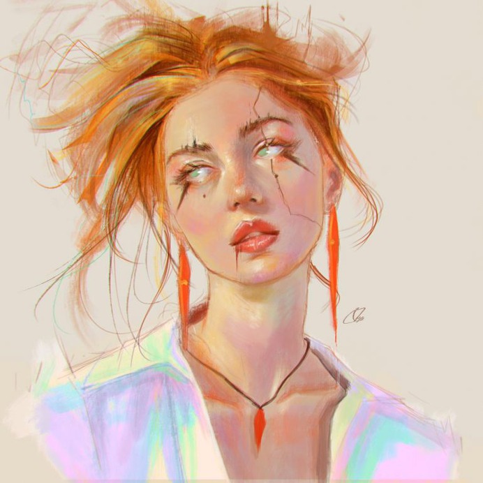 Orange by BarlesArt