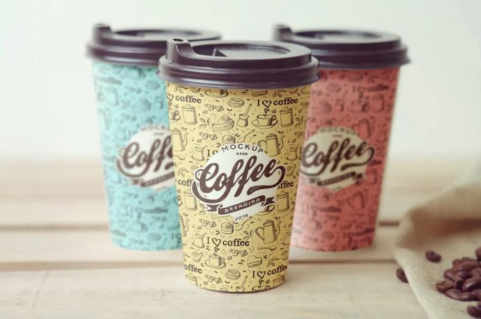 Coffee Cup Branding Mockup