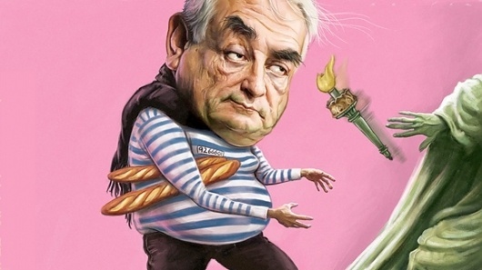 TOUR DU MONDE EN 180 JOURS ::: Janvier-juillet 2011 : faster, louder… better ? | Gonzai #liberty #dsk #baguette #french #usa #drawing #prison