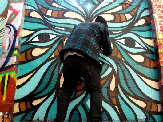 | Documenting Street Art and Graffiti in print since 2006 #mural #graffiti #turquoise #beastmen #europe