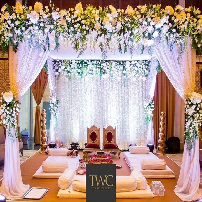mandap decoration simple