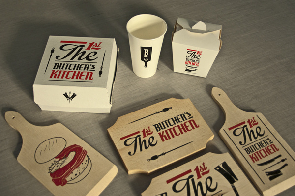 Butcher's Kitchen / Identity on Behance #meat