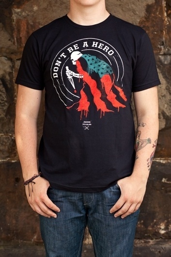 Among Villains — Don't Be A Hero #among #illustration #tshirt #villains