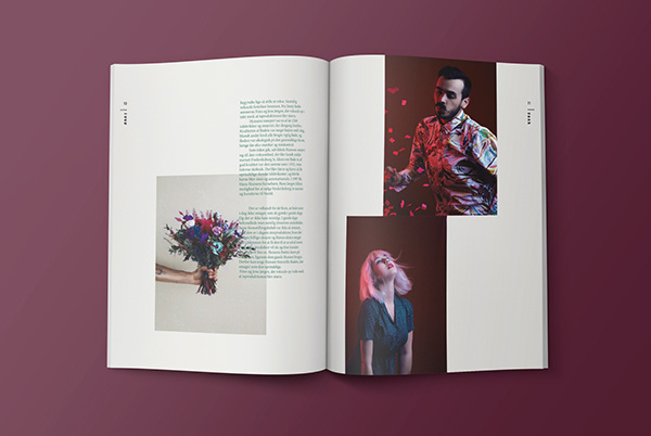 The Birthday on Behance #magazine #spreads #food #photos #ice