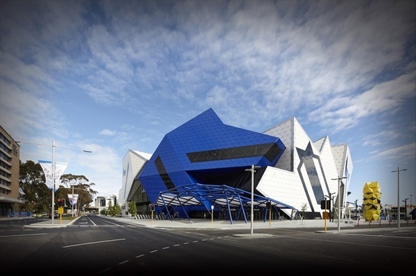 Perth Arena, ARM Architecture, Cameron Chisholm Nicol, LTVs, Lancia TrendVisions #arena #architecture #perth