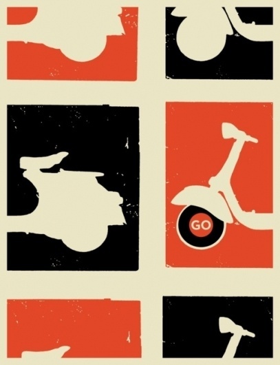 Monoscope's Hell Box #vespa #poster