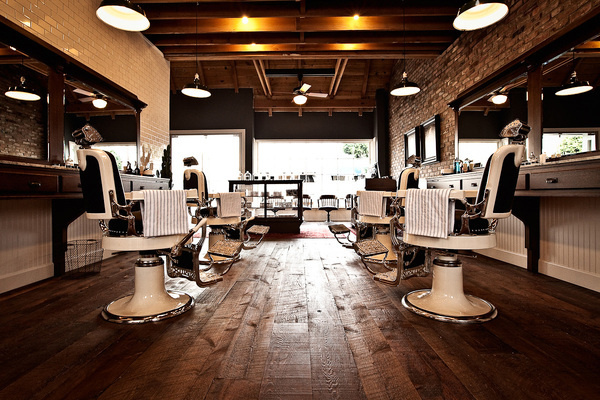 Baxter Finley Barber hipshop in LA. #interior #design #store #barbershop #concept #hipshops