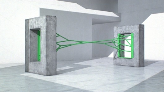 Measure on the Behance Network #concrete #art #installation