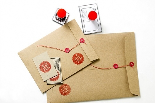 Seesaw Design's Photos - The Vic (8) #branding #print #identity #bar #stationery