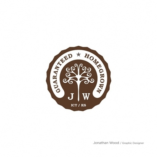 Jonathan Wood: Art + Design #logo #identity