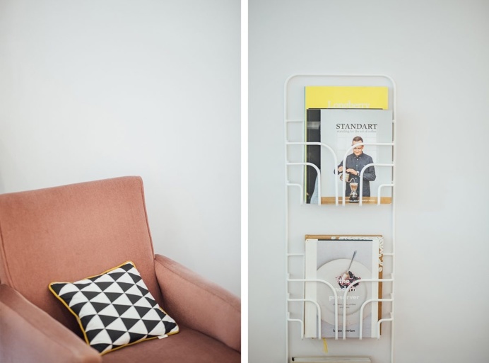 Interior at Stories café #stories #cafe #pastel #scandinavian #branding #identity #coffee #juice