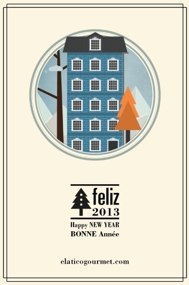 Vector Card #atico #vector #year #card #el #christmas #gourmet #new