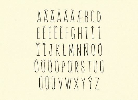 innomme - DAVID TORR #font #alphabet #letters #typography