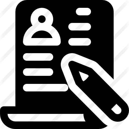 See more icon inspiration related to CV, files and folders, personal, education, document and profile on Flaticon.