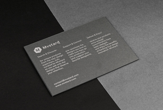 Mvstard! by Think Work Observe #brand design #stationery #business card