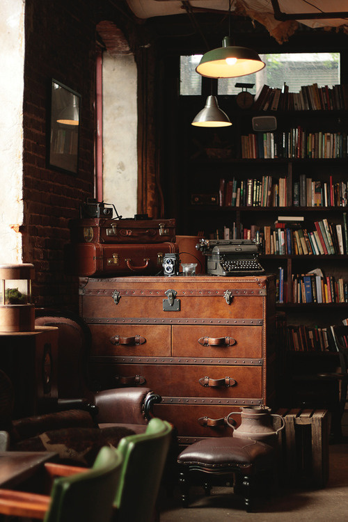 Tumblr #wood #office #library