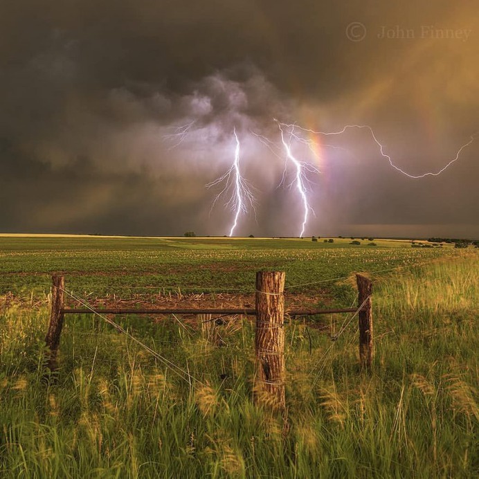 Terrific Storm and Landscape Photography by John Finney