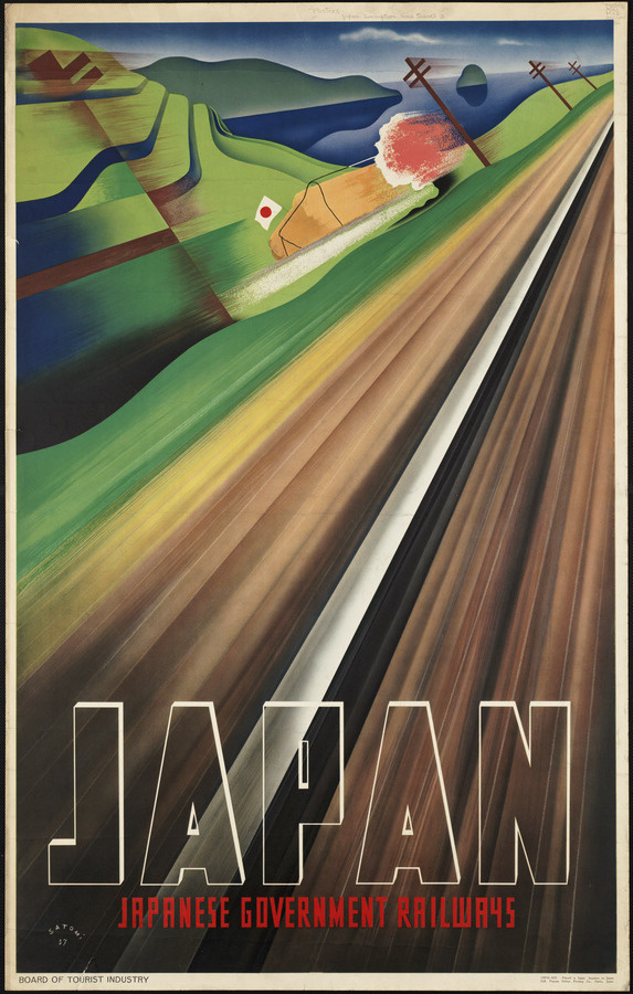All sizes | Japan | Flickr Photo Sharing! #train #travel #poster