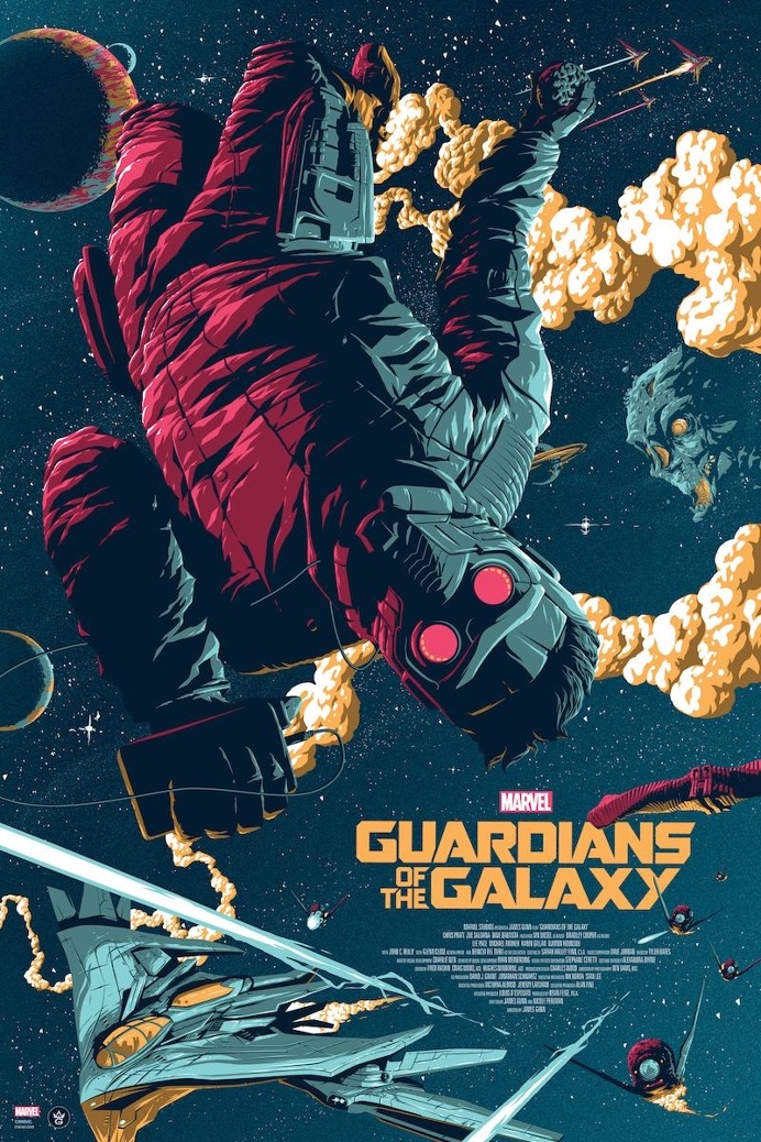 Guardians of the Galaxy Poster by Florey