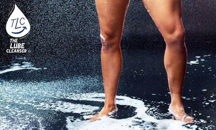 how to clean lube