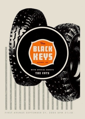 Aesthetic Apparatus: THE BLACK KEYS #apparatus #tire #aesthetic #poster