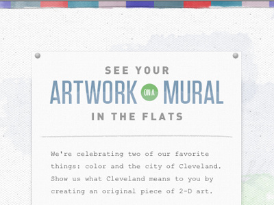Local colors local artist #interactive #ux #design #texture #ui #web