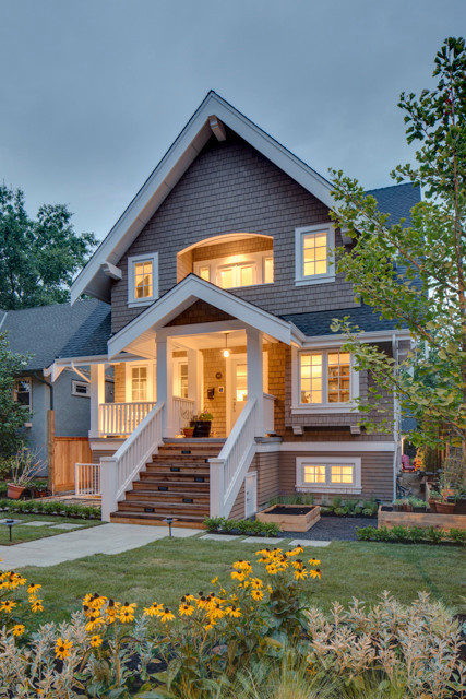 Kitsilano Craftsman residence, Vancouver. Clay Construction. #inspiration #architecture