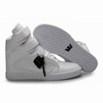 kids all white supra tk society high top perf shoes #fashion