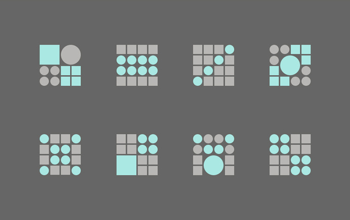 Patterns designed by Trüf for investment firm Echo Capital #cc