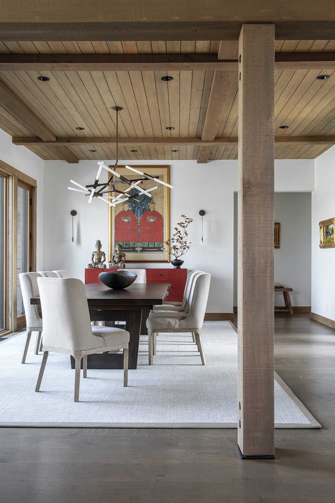 dining room / Carney Logan Burke Architects