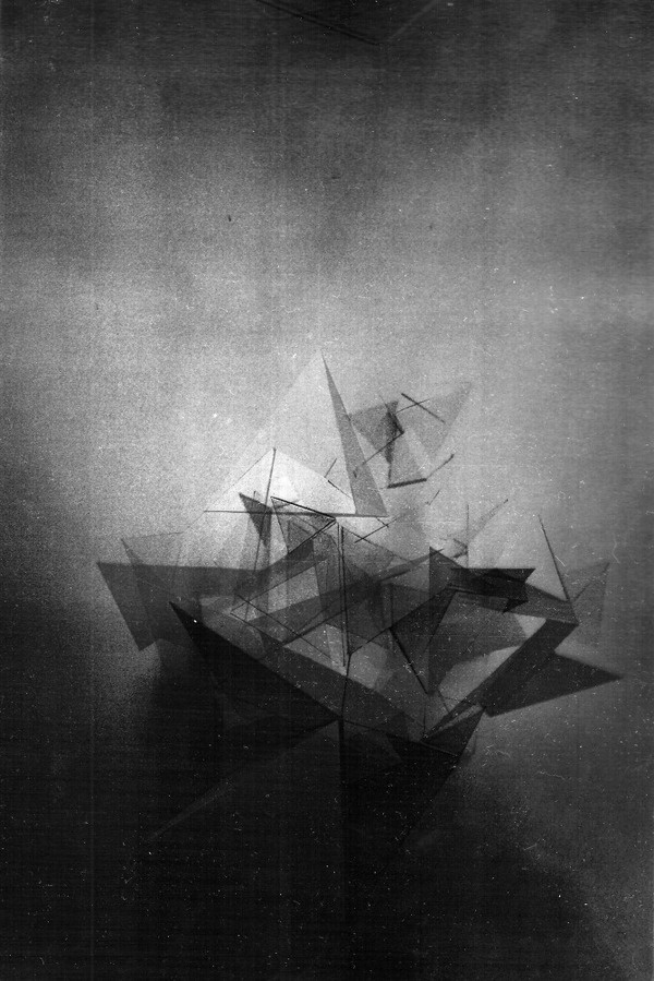Alchemy (+Moving Image) Alice Critchley #shapes #alchemy #alicecritchley #triangle #art #work