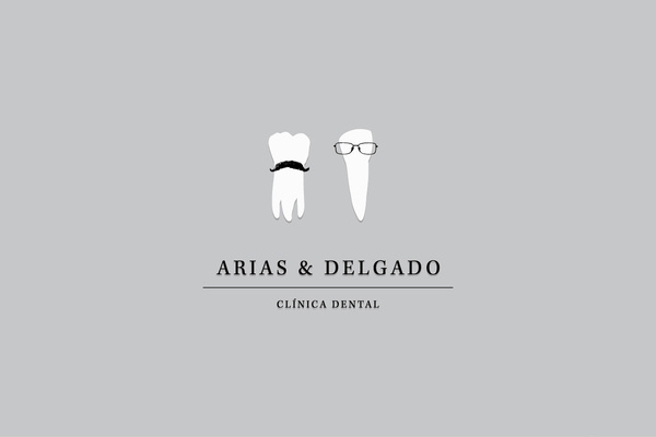 Arias & Delgado #tooth #clinic #dental #guerrero #brand #dentalist #andrs #logo #dentist