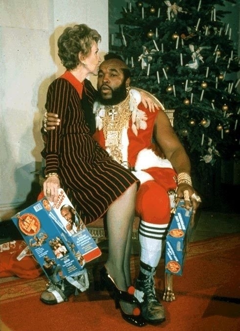 Nancy Reagan has been good this year. #photography #nancy #reagan #mrt